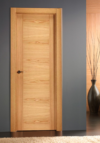 Puerta-Interior-moderna-madera roble
